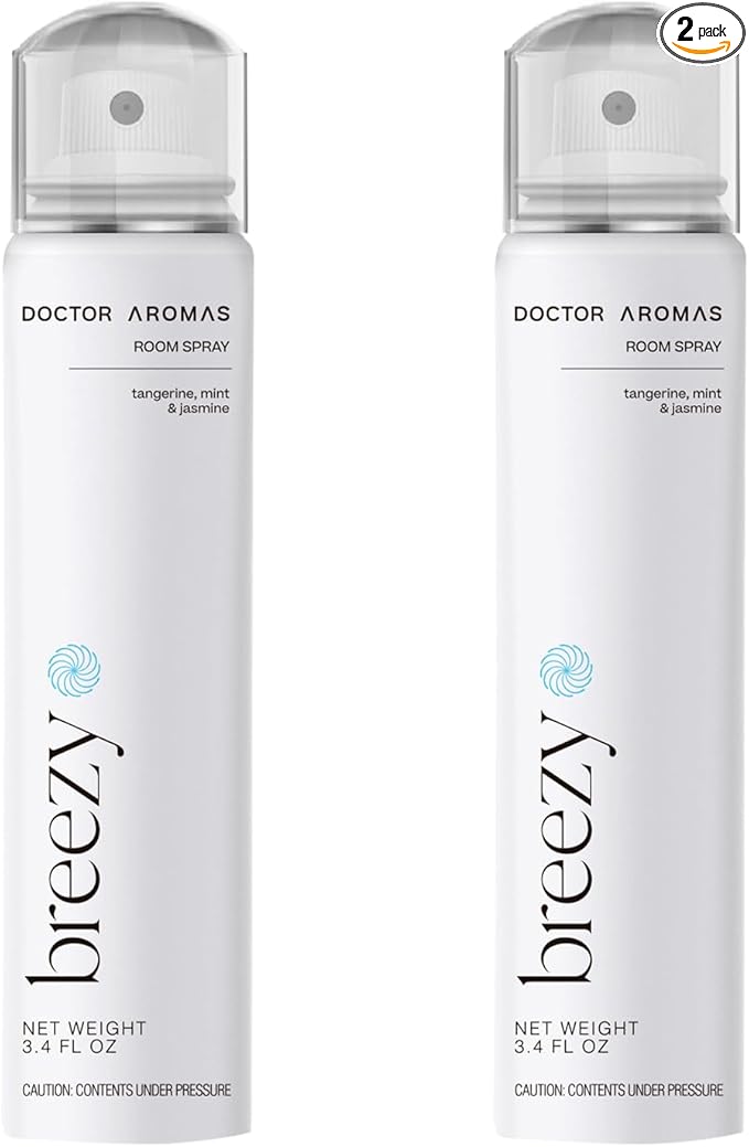 Doctor Aromas Premium Air & Room Spray – Tangerine & Jasmine Long-Lasting by DOCTORAROMAS