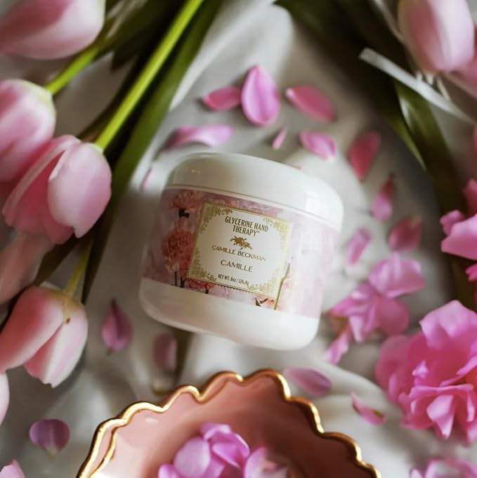 Camille Beckman Glycerine Hand Therapy Cream, Signature Camille, 8 Ounce - Image 4