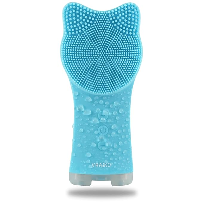 VRAIKO MIA Facial Cleansing Brush, Waterproof Rechargeable Face Cleansing Brush by VRAIKO