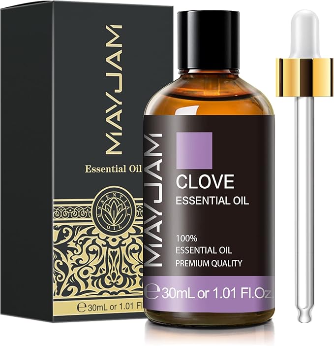 MAYJAM Clove Essential Oil, 1.01 FL.OZ Pure Essential Oils - Image 2