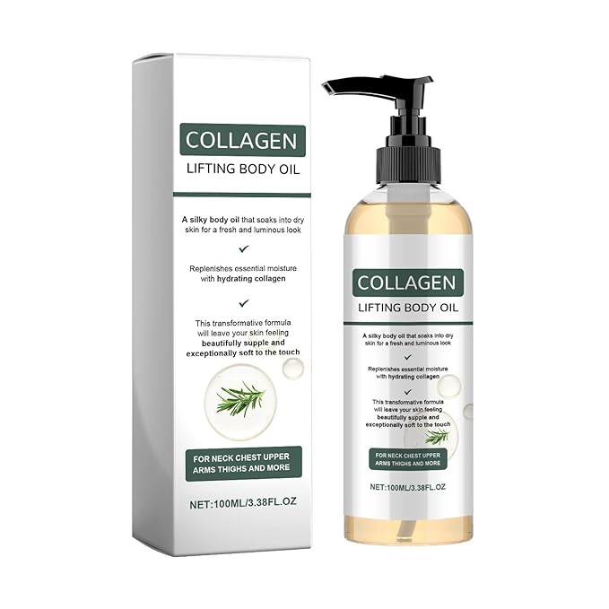 Hydrating Collagen Oil For Body & After Shower, Moisturizing Anti Aging Silk by Unknown