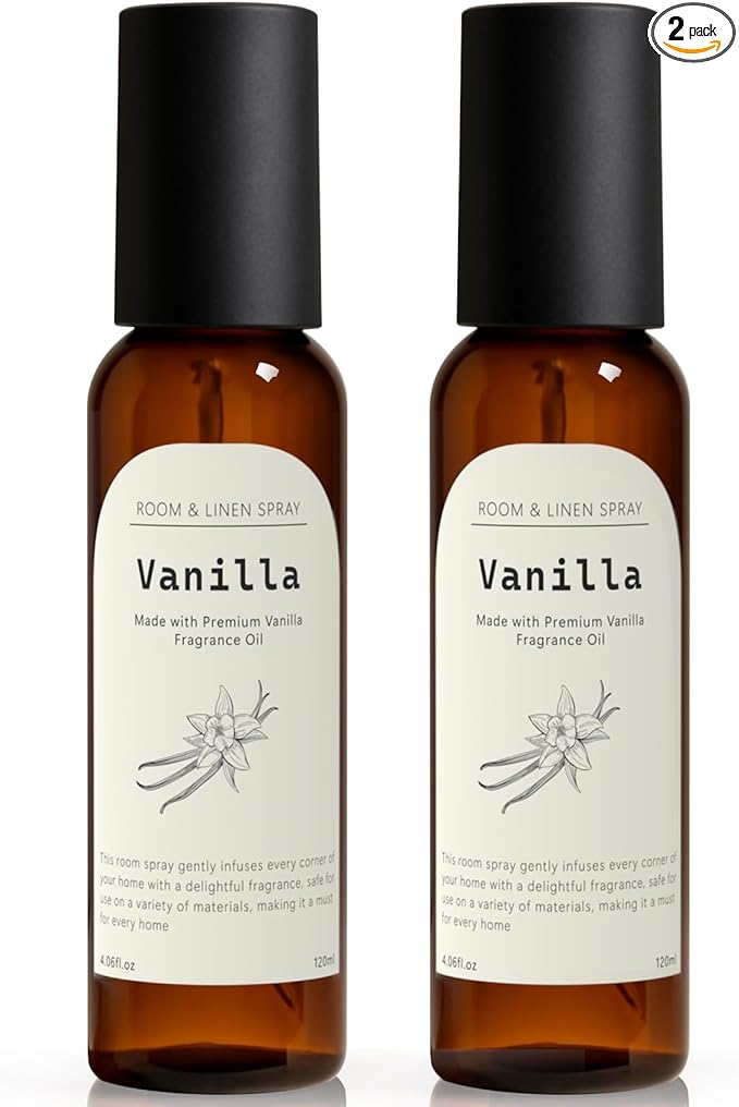 Vanilla Fragrance Room Spray, Long-Lasting Room Freshener by THEGOODSOULPROJECT