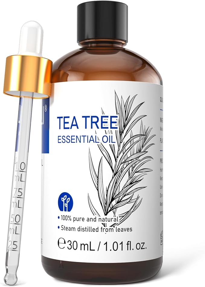 HIQILI Tea Tree Oil for Skin, Add to Shampoo, Body Wash, Foot Soak by HIQILI