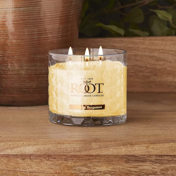 Root Candles Scented Candles Honeycomb Beeswax Blend Premium Handcrafted Candle - Image 7