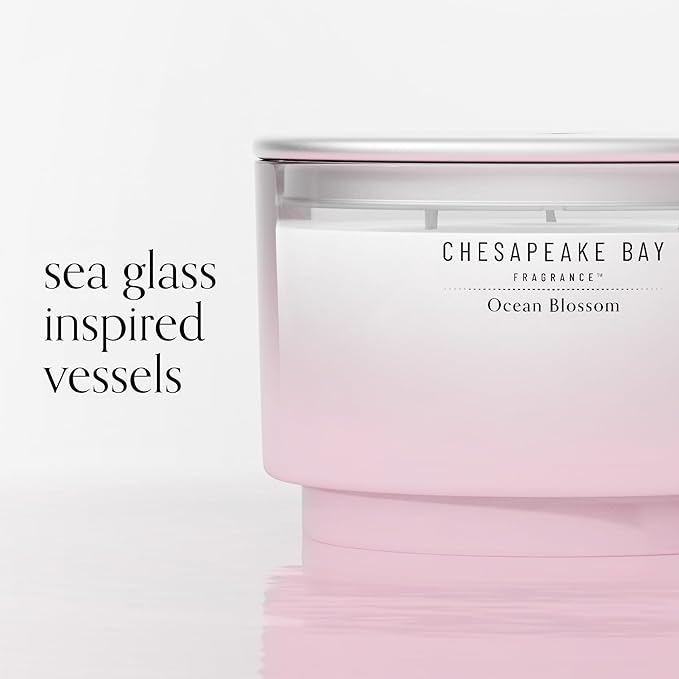 Chesapeake Bay, 14.5oz Ocean Blossom Scented Candle, Mood Evoking Fragrance - Image 5