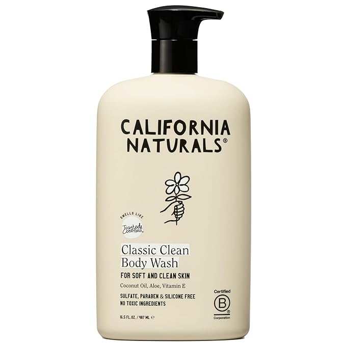 California Naturals Body Wash for Women and Men, Vitamin E Shower Gel Cleanser by CaliforniaNaturals