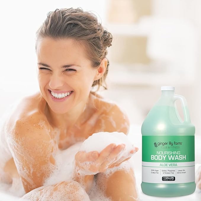 Ginger Lily Farms Club & Fitness Nourishing Body Wash, 100% Vegan & Cruelty-Free - Image 8
