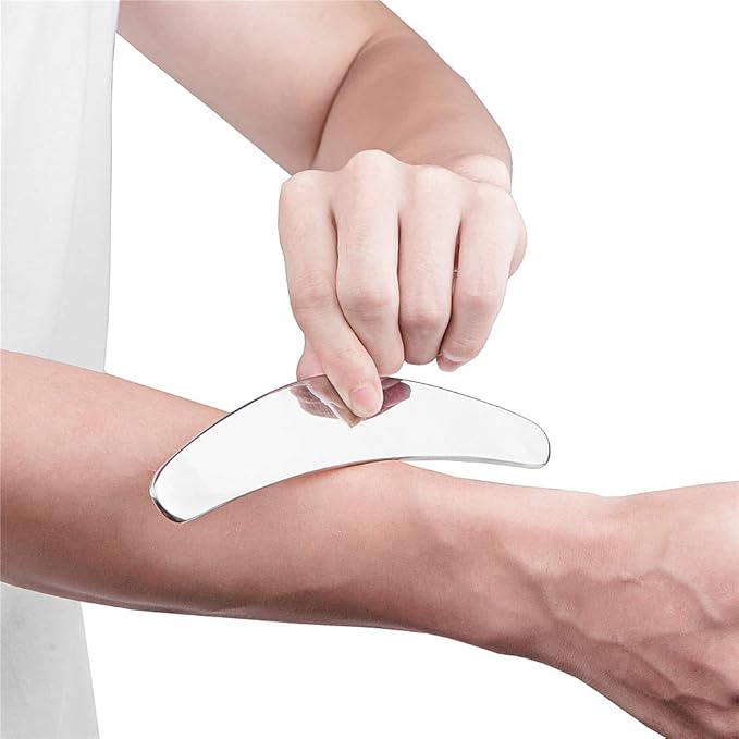 Medical Grade Stainless Steel Gua Sha Guasha Massage Soft Tissue Therapy Used - Image 7