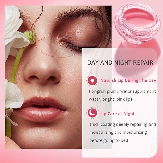 4PCS Bee Lip Balm Honey Pot, Fruit Moisturizing Propolis Lip Mask, Lip Mask - Image 3