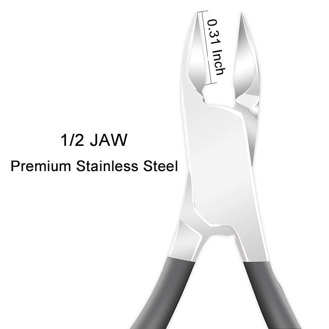 Ejiubas Cuticle Trimmer with Cuticle Pusher Cuticle Nipper Professional Grade - Image 2