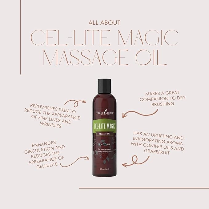 Cel-Lite Magic Massage Oil 8 OZ Bottle by Young Living Essential Oils - Image 4