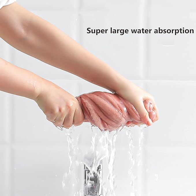 Hair Drying Towel for Kids Girls, Cute Cartoon Absorbent Quick Drying Bath Wrap - Image 5