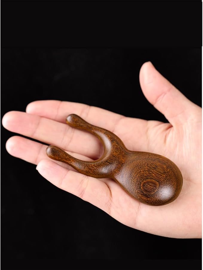 OULIGET Natural Wooden Nose Guasha Massage Tools Anti-Static, Eyes Facial Wood - Image 8