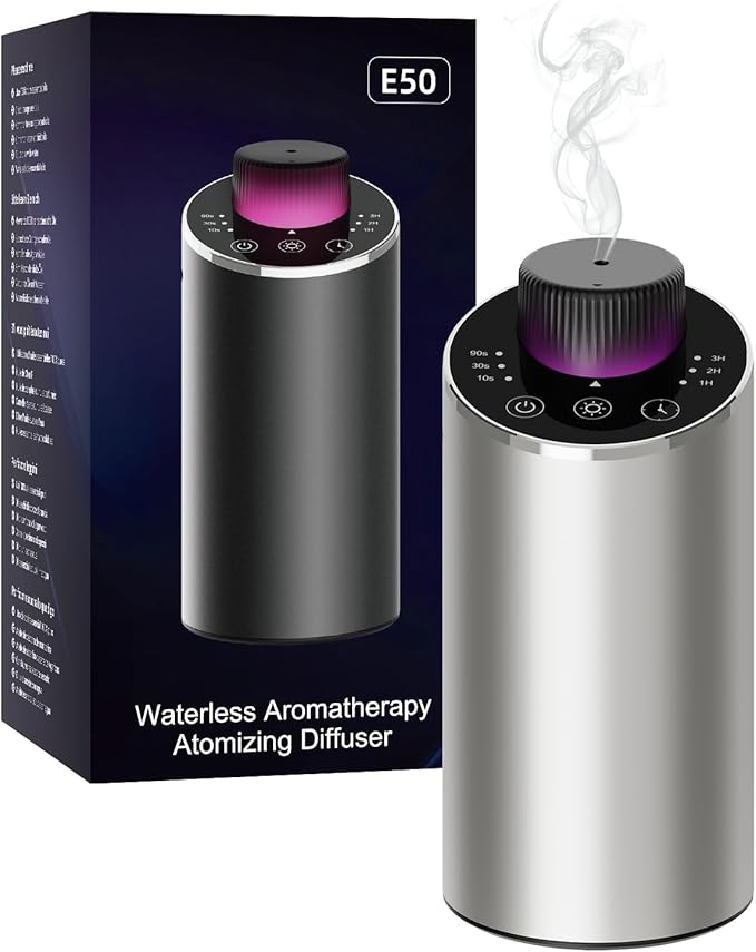 Waterless Essential Oil Diffuser Aromatherapy Scent Diffusers by INXDOLHOM