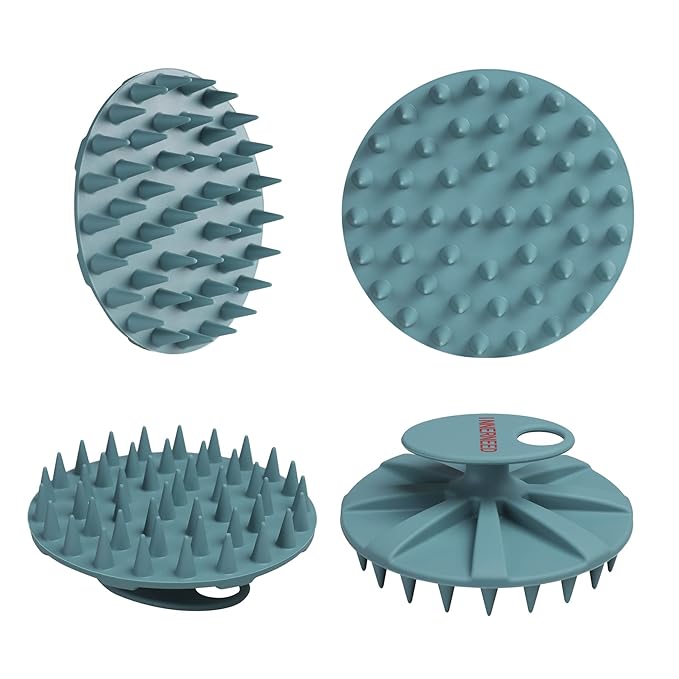 Scalp Massager Shampoo Brush, Wet & Dry Manual Scalp Care Head Scrubber Hair - Image 8