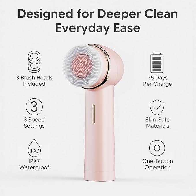 Electric Facial Cleansing Brush - Image 2