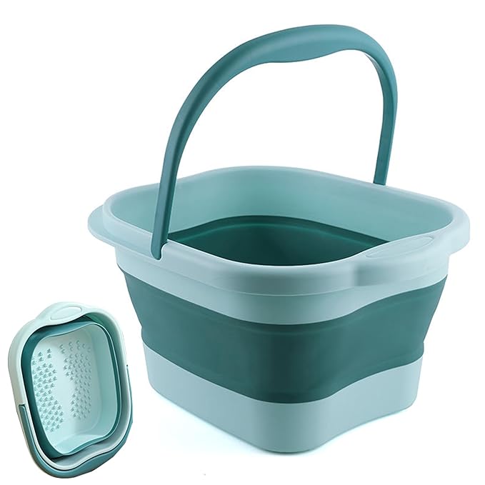 Foot Bath 15L Collapsible Foot Soak Tub by Leemeimei