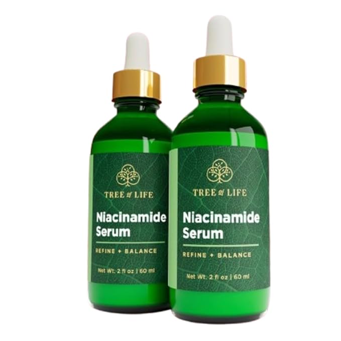 Tree of Life Beauty Niacinamide Vitamin B3 Serum, Hydrating Face Oil by TreeofLifeBeauty