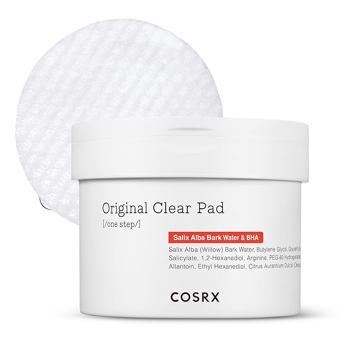 COSRX BHA Toner Pads, 70 Sheets, Exfoliating Pads by COSRX