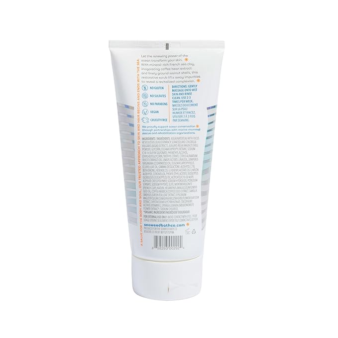 Seaweed Bath Co. Detox Body Scrub, 6 Ounce, Sustainably Harvested Seaweed - Image 8