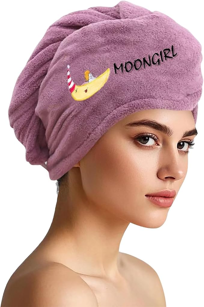 Microfiber Hair Drying Towel Wrap by Unknown