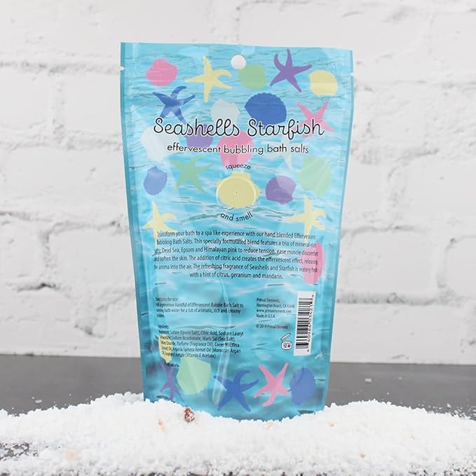 Primal Elements Detoxifying Sea Salt Soak, Bubbling Aromatherapy Salts - Image 4
