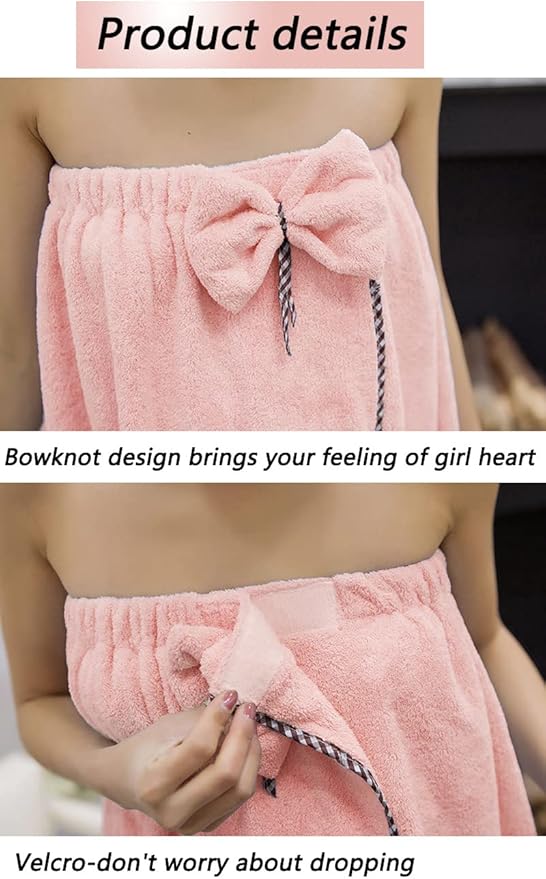 GOSCHE Bath Towel Wrap for Women - Image 3