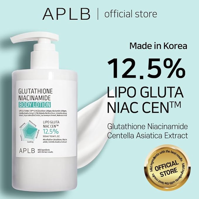 APLB Glutathione Niacinamide Body Lotion | LIPO GLUTA NIAC CEN™ 12.5% 10.14 - Image 2