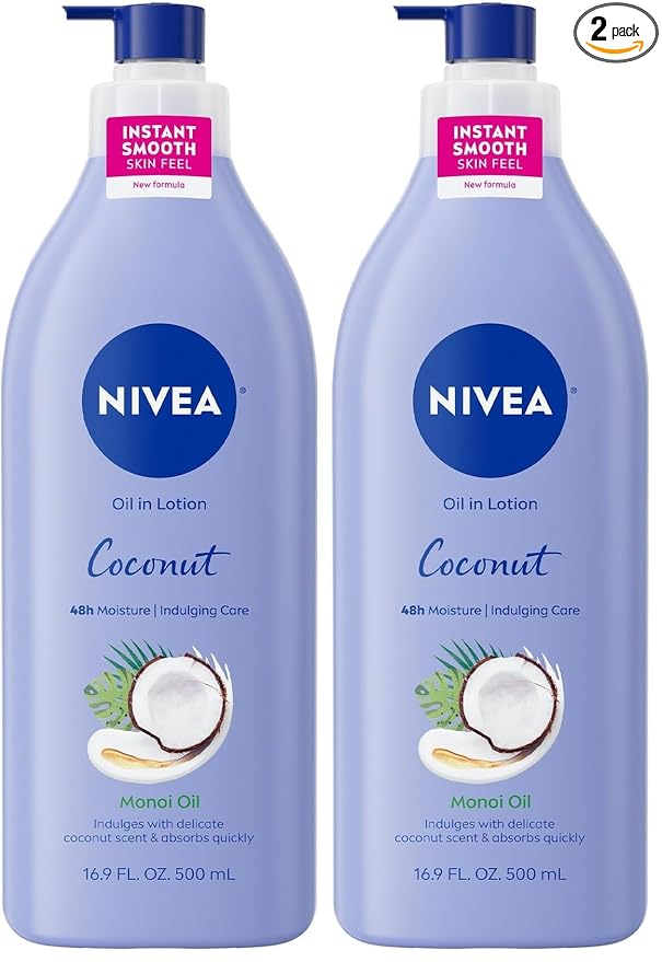 NIVEA Oil Infused Lotion Coconut and Monoi Oil Body Lotion by Nivea