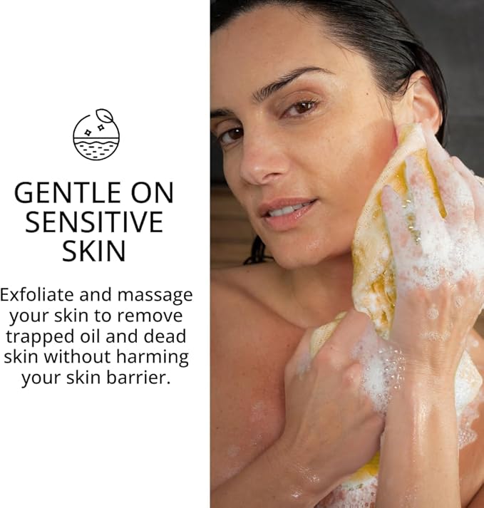 Sima Brand Exfoliating Washcloth Face & Body Scrub Towel - Image 3