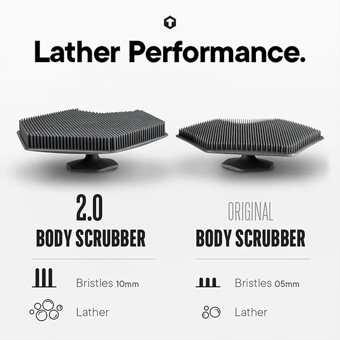 TOOLETRIES Body Scrubber 2.0 – Premium Silicone Shower Scrubber - Image 8