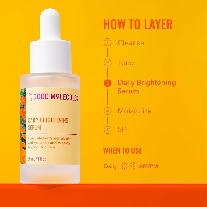 Good Molecules Daily Brightening Serum Pack 3 – 1 fl oz / 30 ml Each | - Image 5