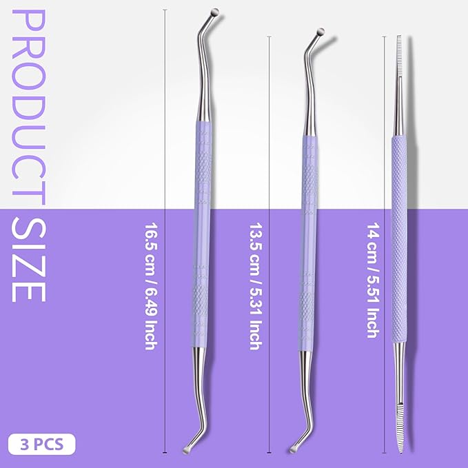 Teenitor Upgraded Ingrown Toenail File and Lifters, Pedicure Tools - Image 6