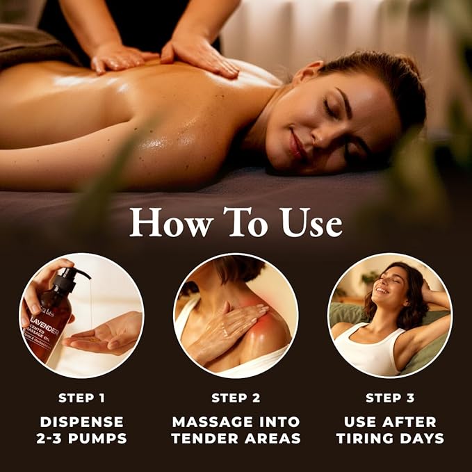 Gya Labs Lavender Massage Oil - Image 4