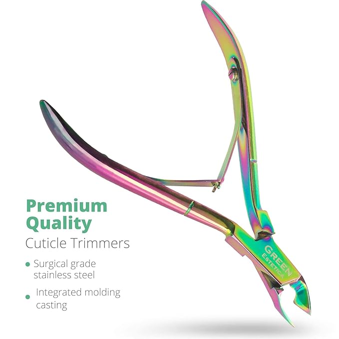 Professional Cuticle Trimmer Nail Cuticle Cutter Stainless Steel Cuticle Nippers - Image 5