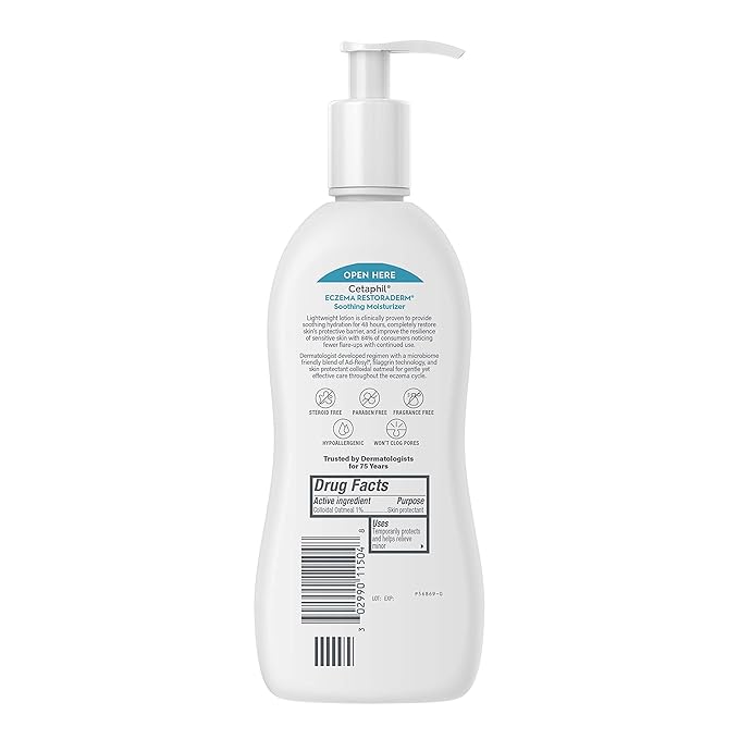 CETAPHIL RESTORADERM Soothing Moisturizer, - Image 2