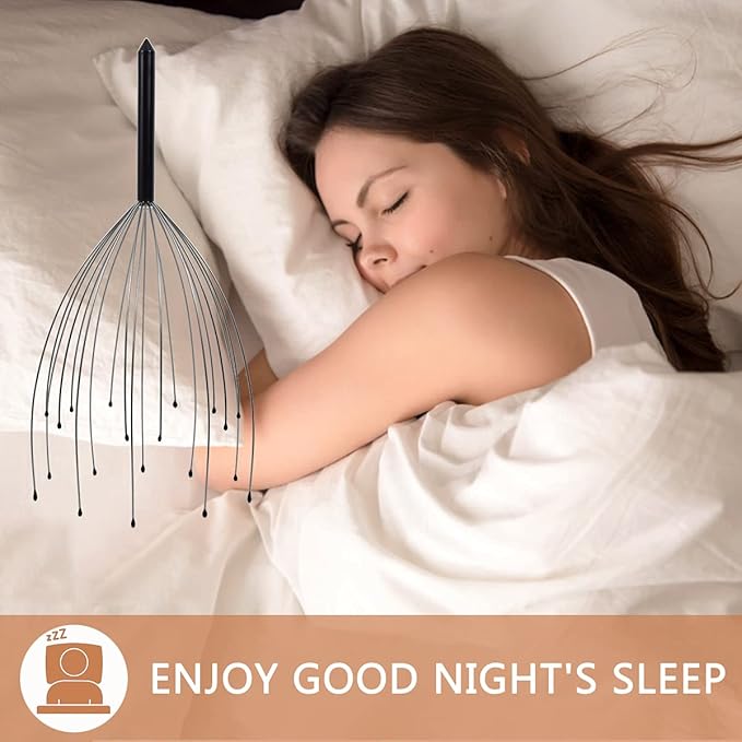 Svjetiq 2 Pack Head Massager Scalp Massager 20 Fingers Handheld Scalp Scratcher - Image 5