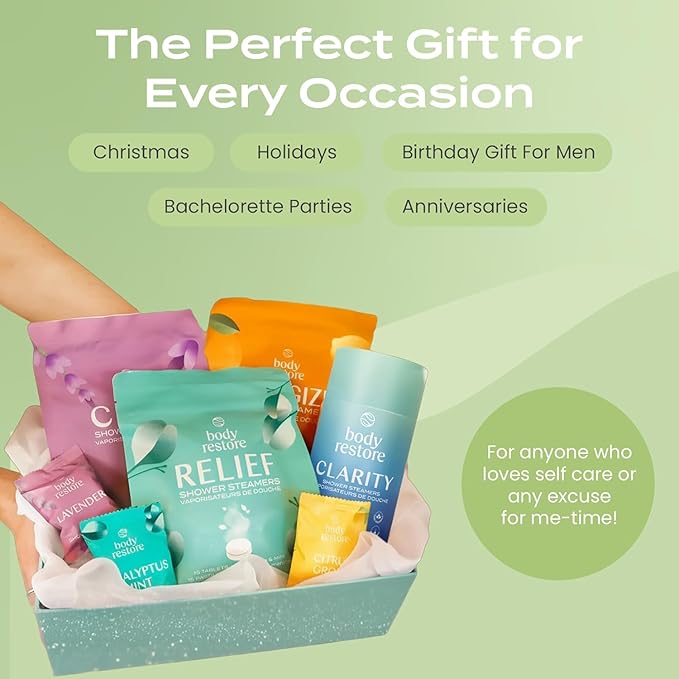 Body Restore Shower Steamers Aromatherapy 15 Pack – Mothers Day Gifts - Image 6