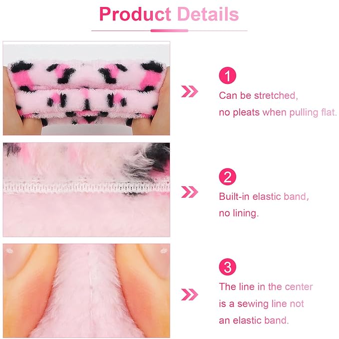 Chanaco Spa Headband, Skin Care Accessories, Makeup and Face Washing Hair Bands - Image 7