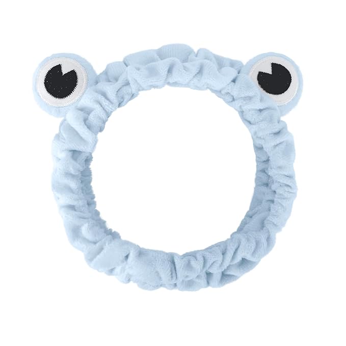 Jowmoy Blue color Frog Eye Elastic Headband by Jowmoy