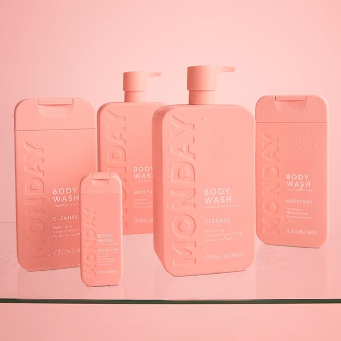 MONDAY HAIRCARE MOISTURE Body Wash in Fresh Gardenia - Image 3