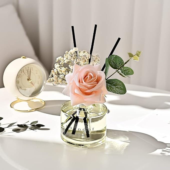 COCODOR Rose Reed Diffuser Set / 6.7oz / Rose Perfume/Scent Diffuser - Image 5