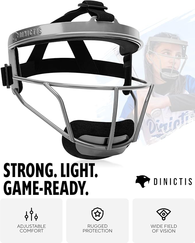 Dinictis Softball Face Mask, Lightweight, Comfortable, - Image 4