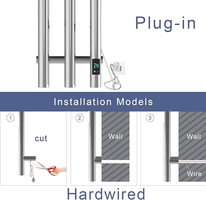 Electric Heated Towel Rack - Image 6