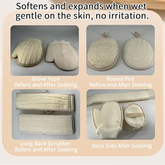 Natural Loofah Loofah Sponge loofahs - Image 8