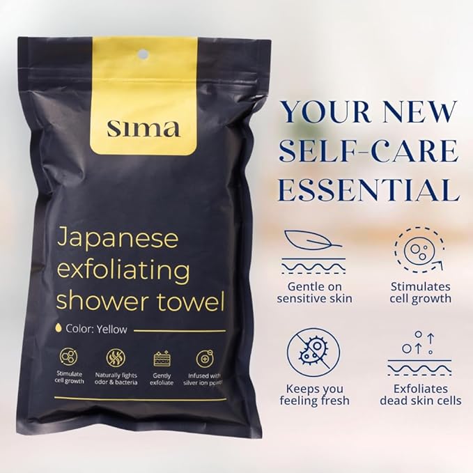 Exfoliating Washcloth Face & Body Scrub Towel - Image 3
