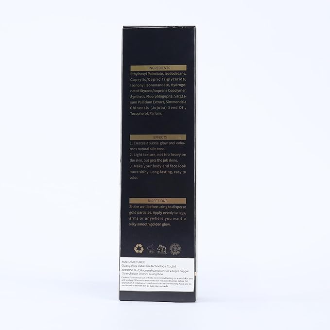 Liyalan Shimmer Body Oil Golden Brown 5 Color Bronze Face Glow Pearl - Image 9