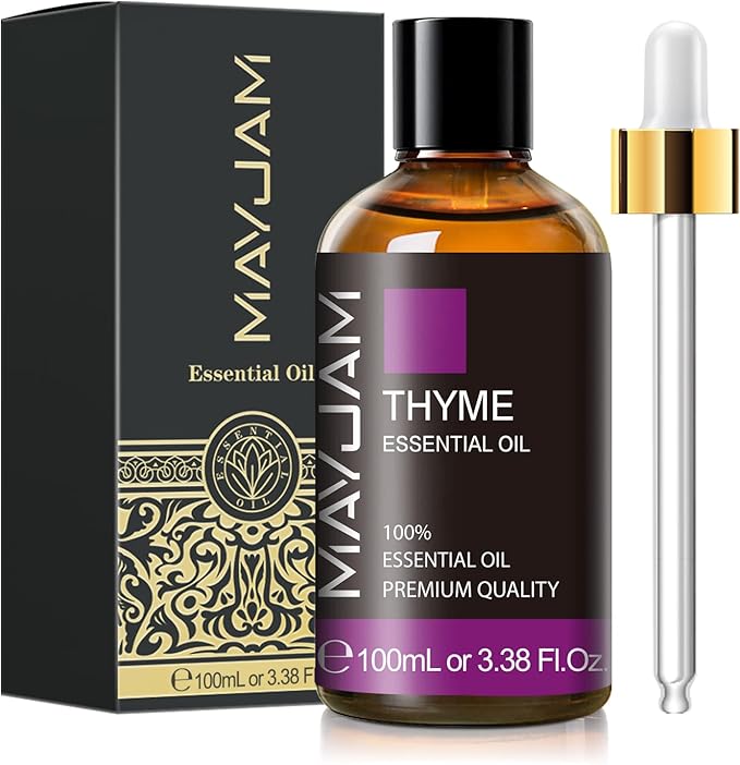 Thyme Essential Oil 3.38FL.OZ by MAYJAM