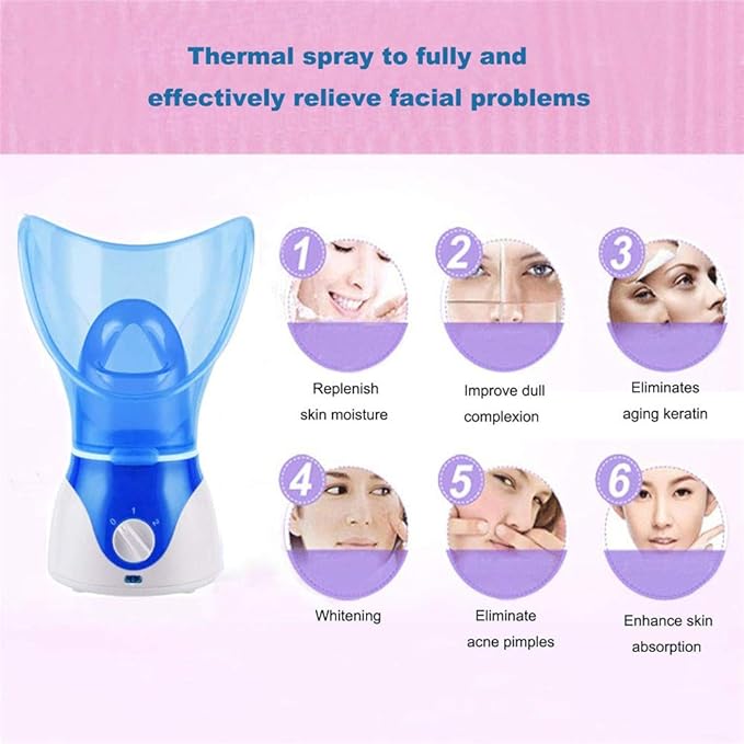 Facial Steamer Professional Steam Inhaler Facial Sauna Spa - Image 6