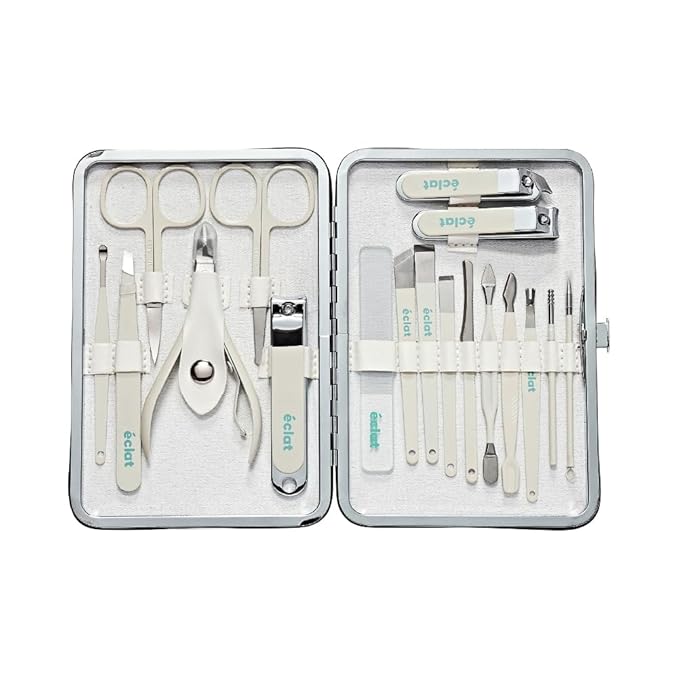 Éclat Manicure Pedicure Kit for Men & Women, Cuticle Pusher, Personal Care - Image 5